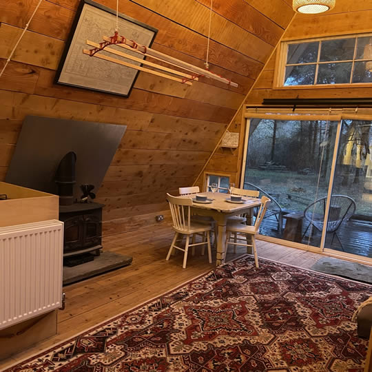 Self-catering cabin holiday